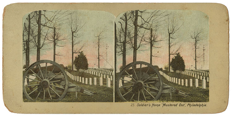 Soldier’s Home “Mustered Out,” Philadelphia, ca. 1866.